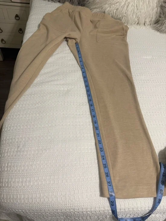 Rae Dunn But First, Coffee Beige Lounge Set - Picture 9 of 15